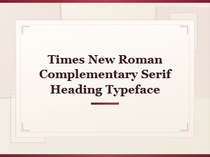 Best Serif Heading Typefaces to Pair with Times New Roman
